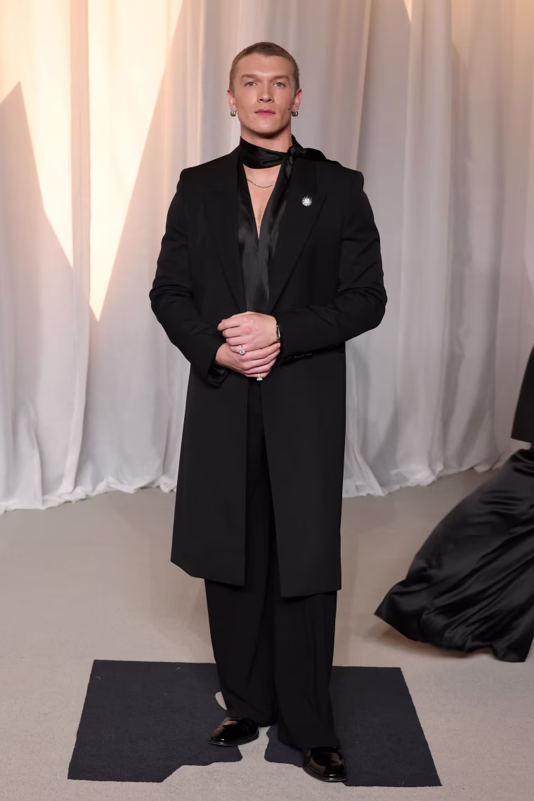 Connor Storrie attends the 6th Annual Academy Museum Gala at Academy Museum of Motion Pictures on October 17, 2026 in Los Angeles.