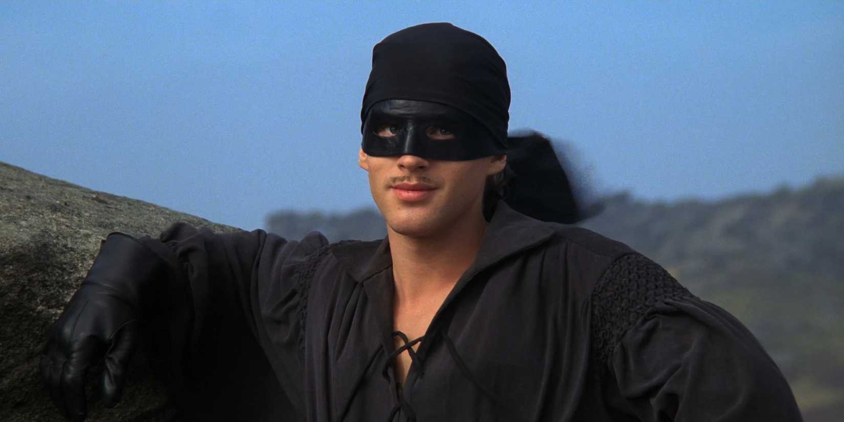 The Princess Bride (1987) - Cary Elwes stands proudly in his pirate disguise