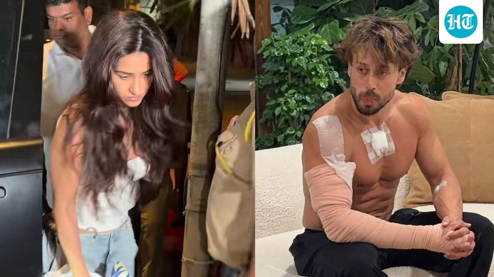 Disha Patani ignores paparazzi, rushes to meet Tiger Shroff at Disha Patani ignores paparazzi, rushes to meet Tiger Shroff at his residence after shooting incident.