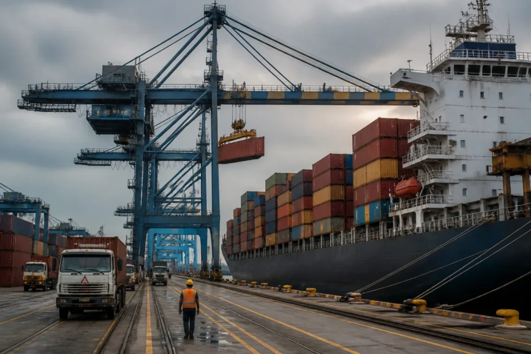 Global Container Freight Rates Rise 130% as India Trade Grows Global Container Freight Rates Rise 130% as India Trade Grows