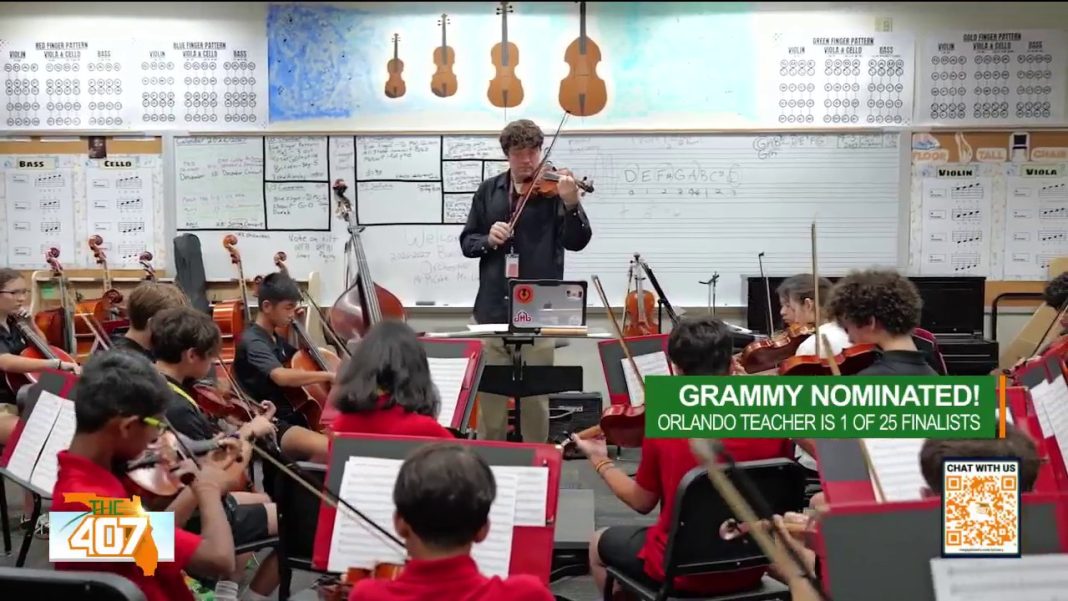 Orlando Teacher Named GRAMMY Award Semifinalist Orlando Teacher Named GRAMMY Award Semifinalist