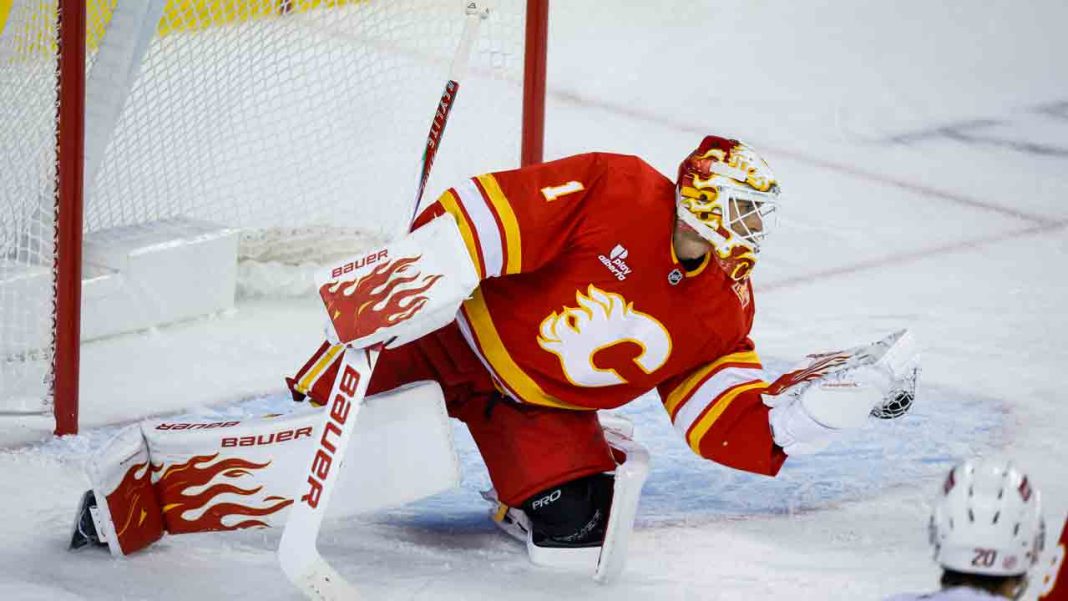 Q and A with Devin Cooley: Flames goaltender talks latest viral moment Q and A with Devin Cooley: Flames goaltender talks latest viral moment