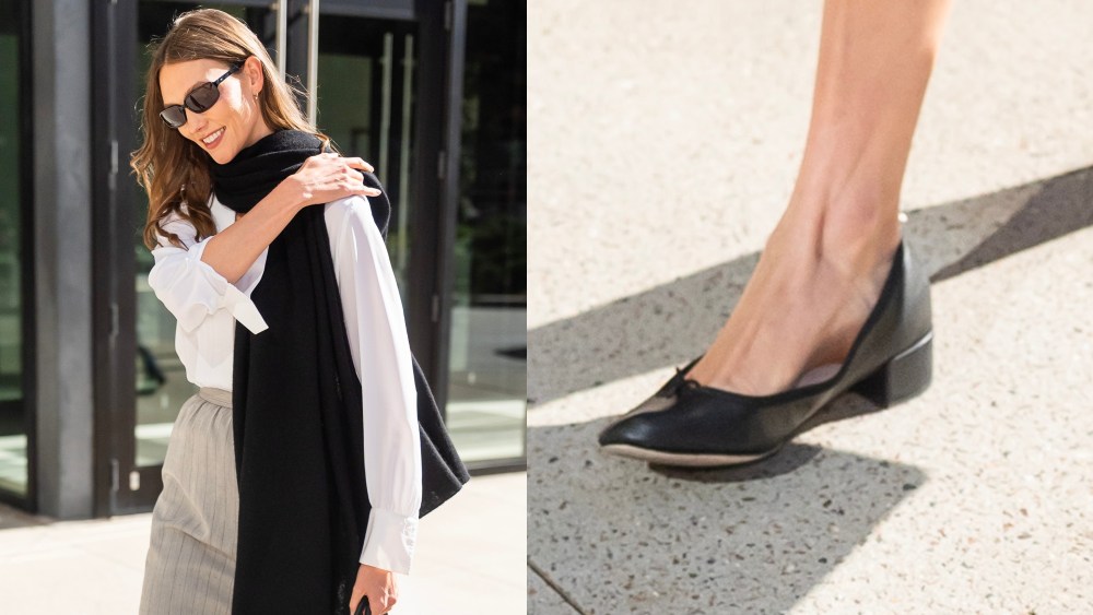 Karlie Kloss Makes Luxury Ballet Flats Work On and Off the Red Carpet NEW YORK, NEW YORK - OCTOBER 19: Karlie Kloss is seen in Battery Park City on October 19, 2026 in New York City. (Photo by TheStewartofNY/GC Images)