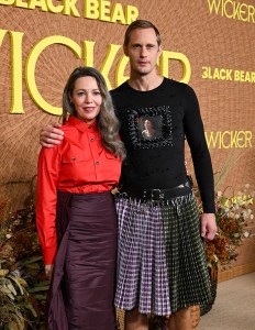 Olivia Colman and Alexander Skarsgard at the