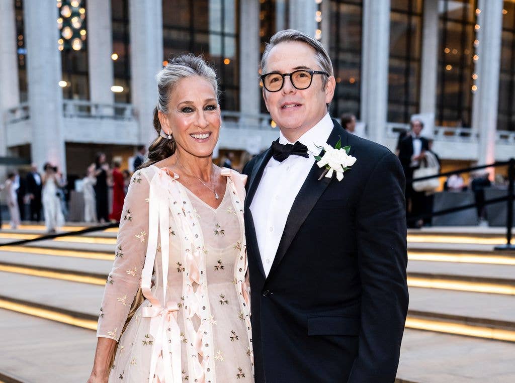 Sarah Jessica Parker and Matthew Broderick attend the New York City Ballet 2026 Fall Fashion Gala