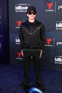 Xavi at the 2026 Billboard Latin Music Awards held at James L. Knight Center on October 22, 2026 in Miami, Florida.