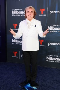 Cristian Castro at the 2026 Billboard Latin Music Awards held at James L. Knight Center on October 22, 2026 in Miami, Florida.