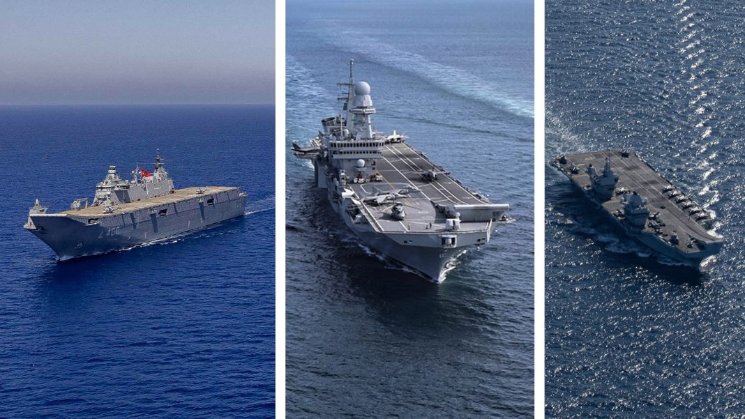 Three Maritime Strike Groups Spearhead NATO’s Neptune Strike 26-4 Three Maritime Strike Groups Spearhead NATO's Neptune Strike 26-4