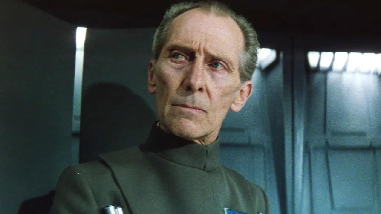 Peter Cushing in 'Rogue One: A Star Wars Story’ Peter Cushing