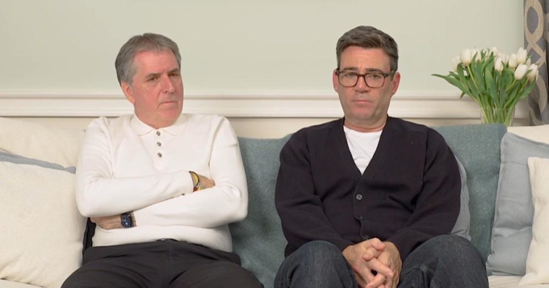 Andy Burnham appears on Channel 4’s Gogglebox with Steve Rotheram