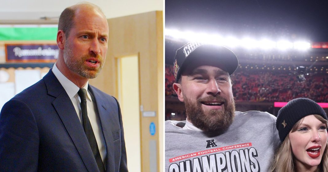 Prince William Tried to Move Travis Kelce From Taylor Swift Pic