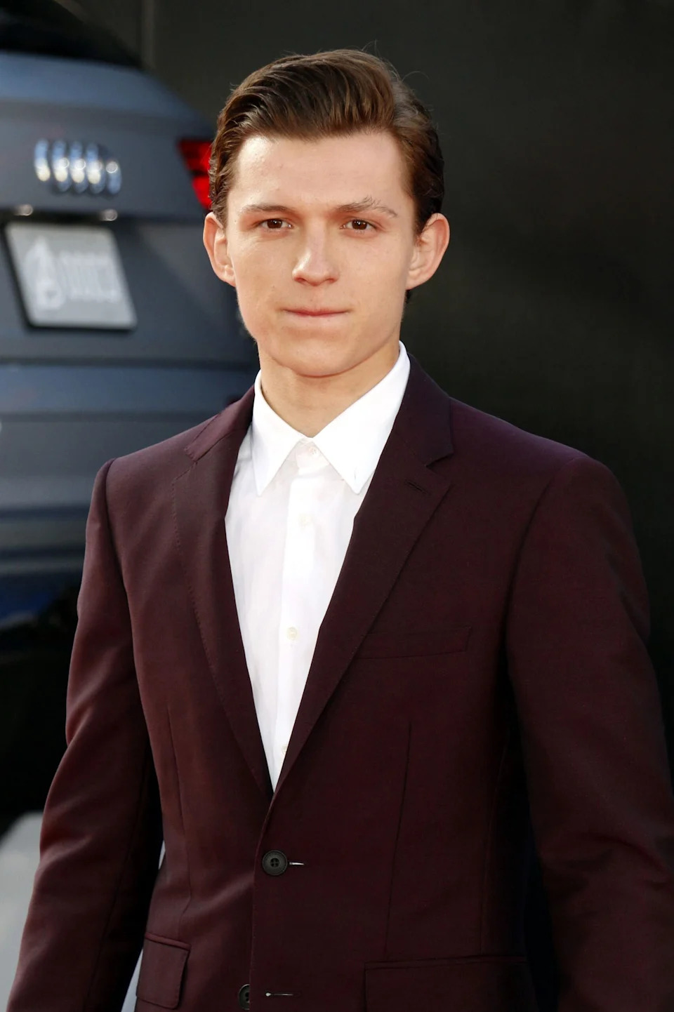 Tom Holland at a premiere