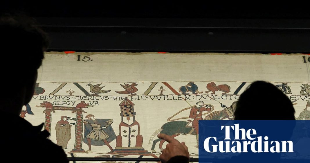 Bayeux tapestry becomes pop culture hit as young people more keen to see exhibition than top films | Bayeux tapestry Bayeux tapestry becomes pop culture hit as young people more keen to see exhibition than top films | Bayeux tapestry