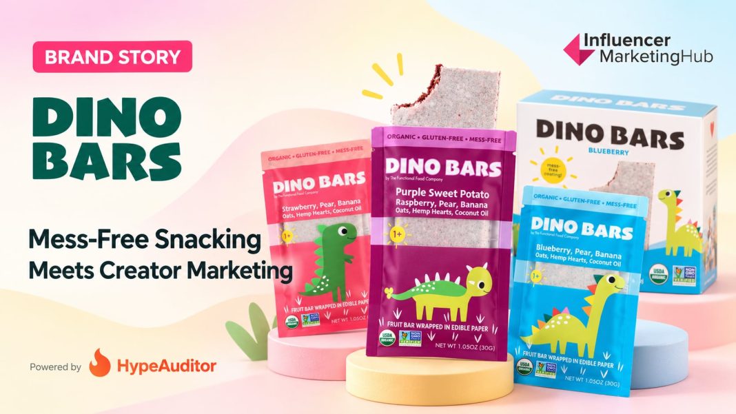 How DinoBars Turned Mess-Free Snacking Into a Creator Marketing Advantage Preview for How DinoBars Turned Mess-Free Snacking Into a Creator Marketing Advantage
