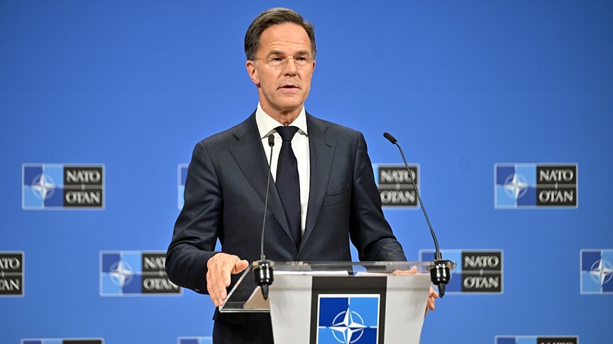 NATO, EU discuss military mobility, Ukraine support at Brussels meeting logo