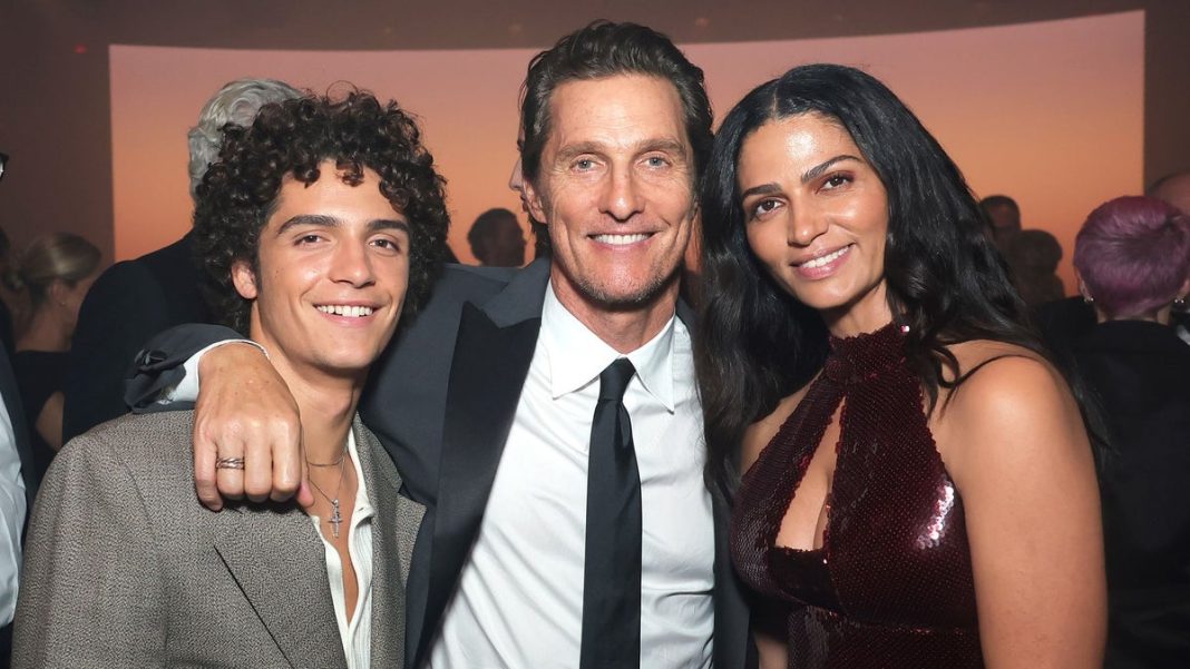 Camila Alves and Matthew McConaughey’s son Levi looks like the perfect mix of his parents at glamorous family outing Camila Alves and Matthew McConaughey’s son Levi looks like the perfect mix of his parents at glamorous family outing