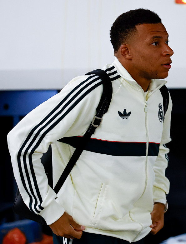Kylian Mbappe. /Photo=Real Madrid official SNS