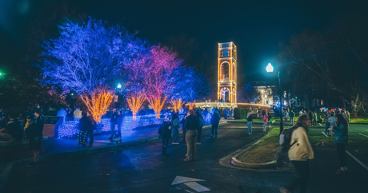 ETSU November events include Holiday Lights, concerts East Tennessee State University