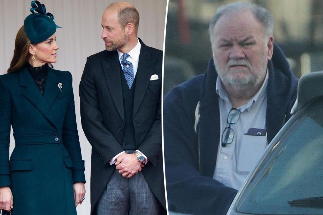 Prince William, Kate Middleton dragged into Thomas Markle child abuse scandal