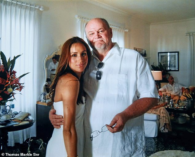 Thomas Sr has long had a turbulent relationship with his younger daughter, Meghan