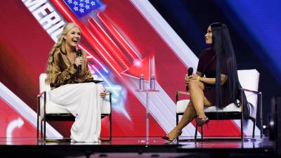 Erika-Kirk-and-Nicki-Minaj-GettyImages-2252434192