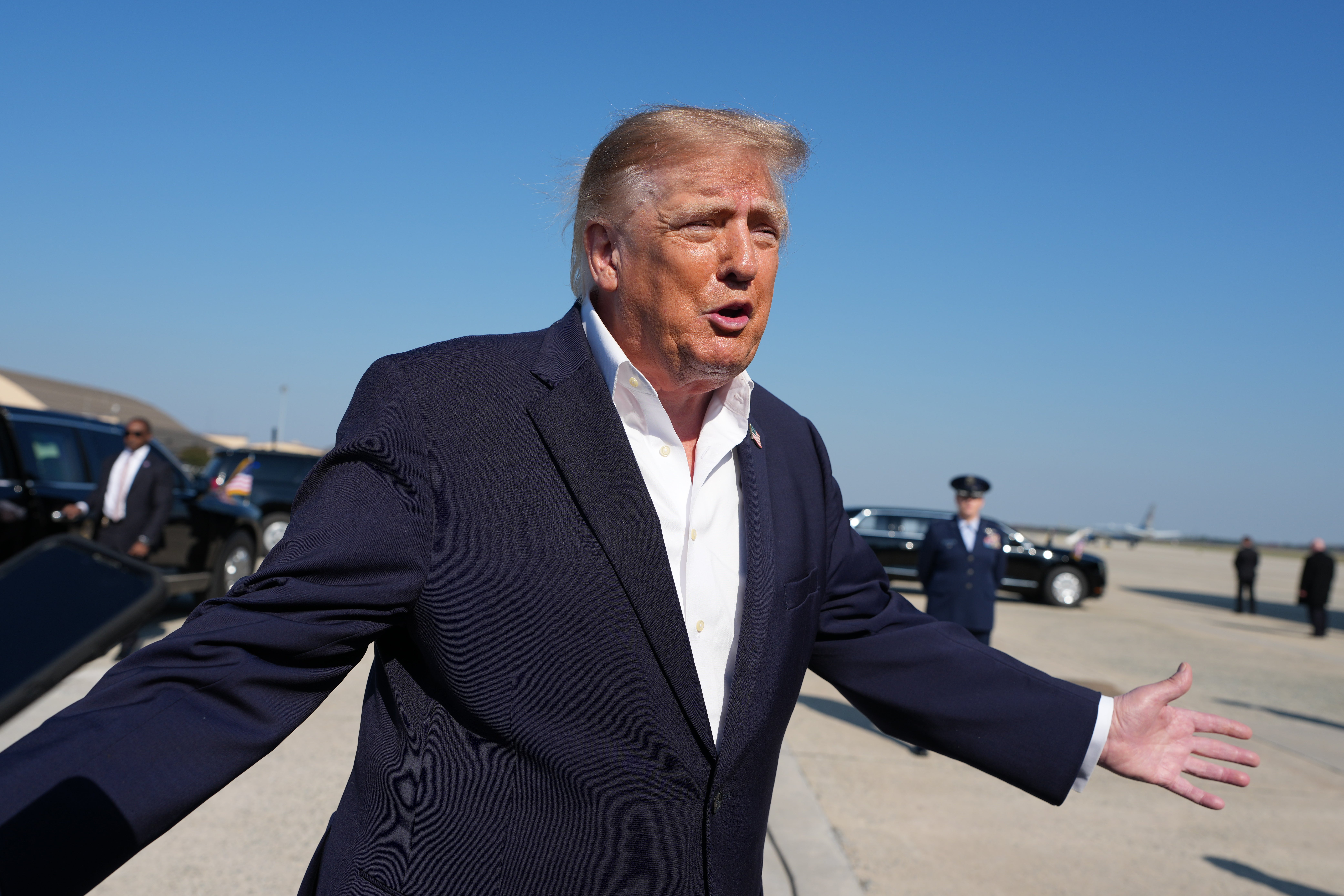 ‘Some 69 percent of voters disapprove of the cost of living under Trump, and another 73 percent of voters don’t approve of Trump’s handling of gas prices,’ a recent survey found