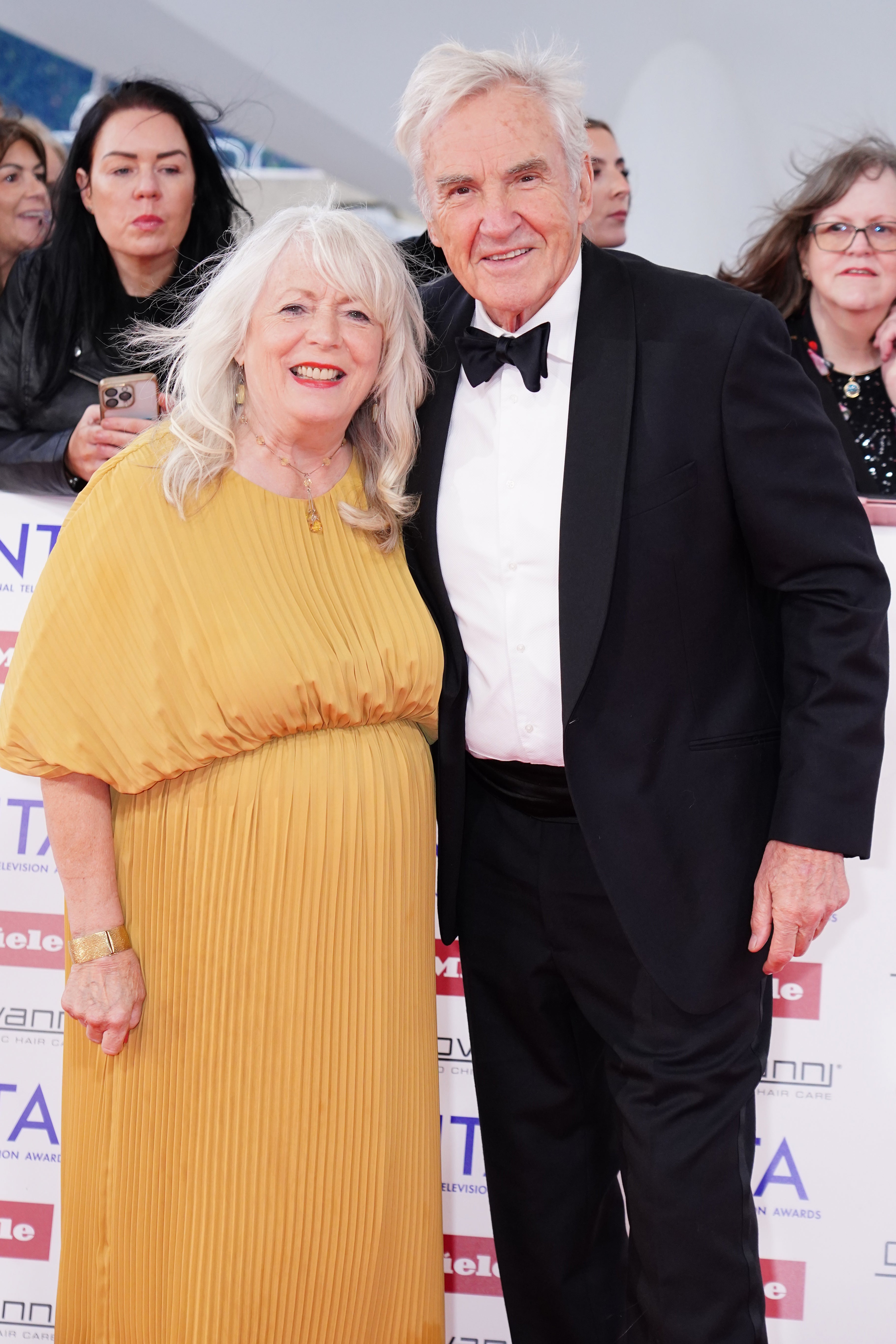 Larry Lamb with his Gavin and Stacey co-star Alison Steadman