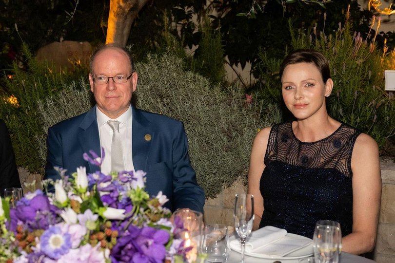 Prince Albert II and wife Princess Charlene issued a joint statement over the shock passing.