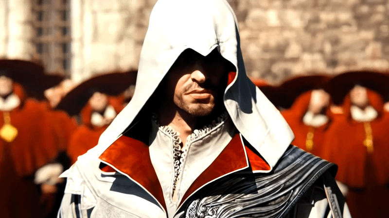 Ezio Auditore in Assassin's Creed.