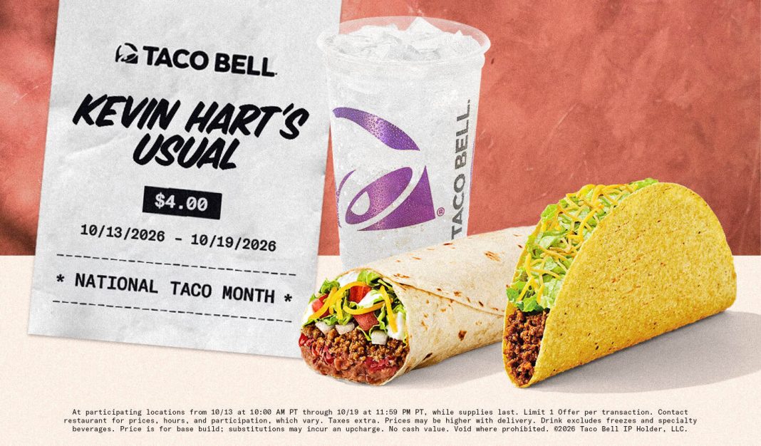 Taco Bell partners with three big celebrities to offer $4 ‘Usual Order’ for three weeks Taco Bell partners with three big celebrities to offer $4 'Usual Order' for three weeks