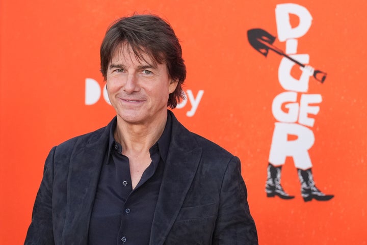 Tom Cruise at the Digger premiere last month